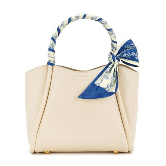 Skinny Twill Hair Scarves Set of 4 Elegant Minimal Chic Accessories - Picture 5 of 7